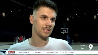 "I guess I'll just have to see how my teammates get rich"