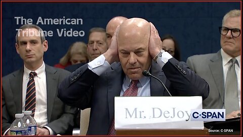 WATCH: USPS Postmaster General Covers Ears "Like A Child" In Congress When Criticized