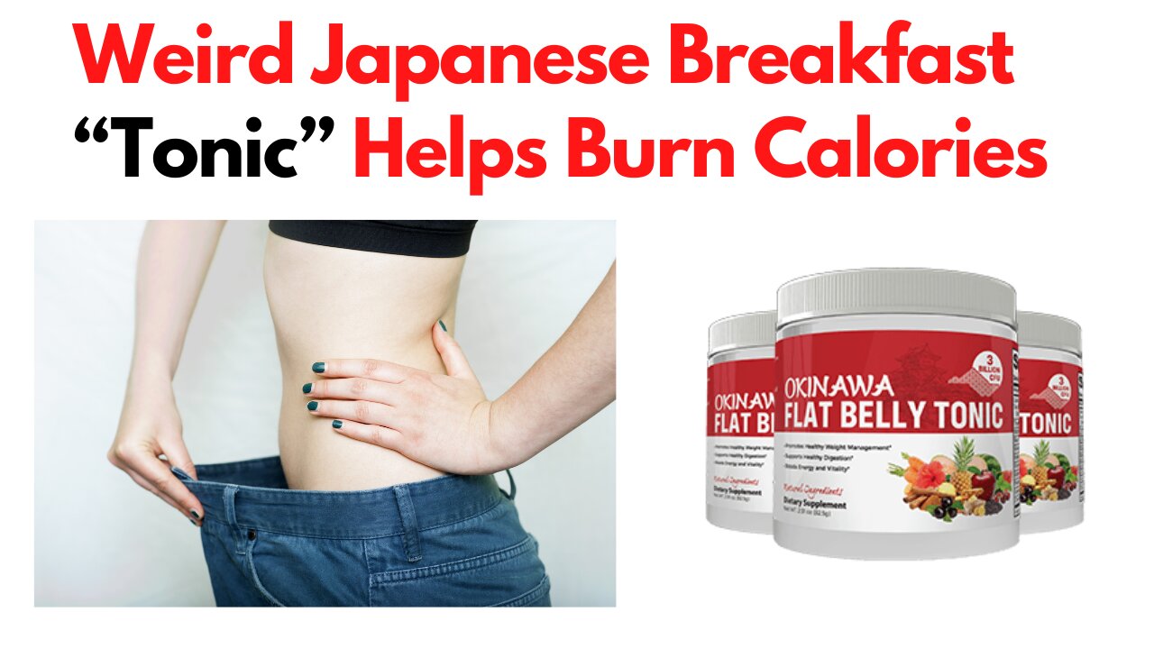 Weird Japanese Breakfast “Tonic” Helps Burn Calories