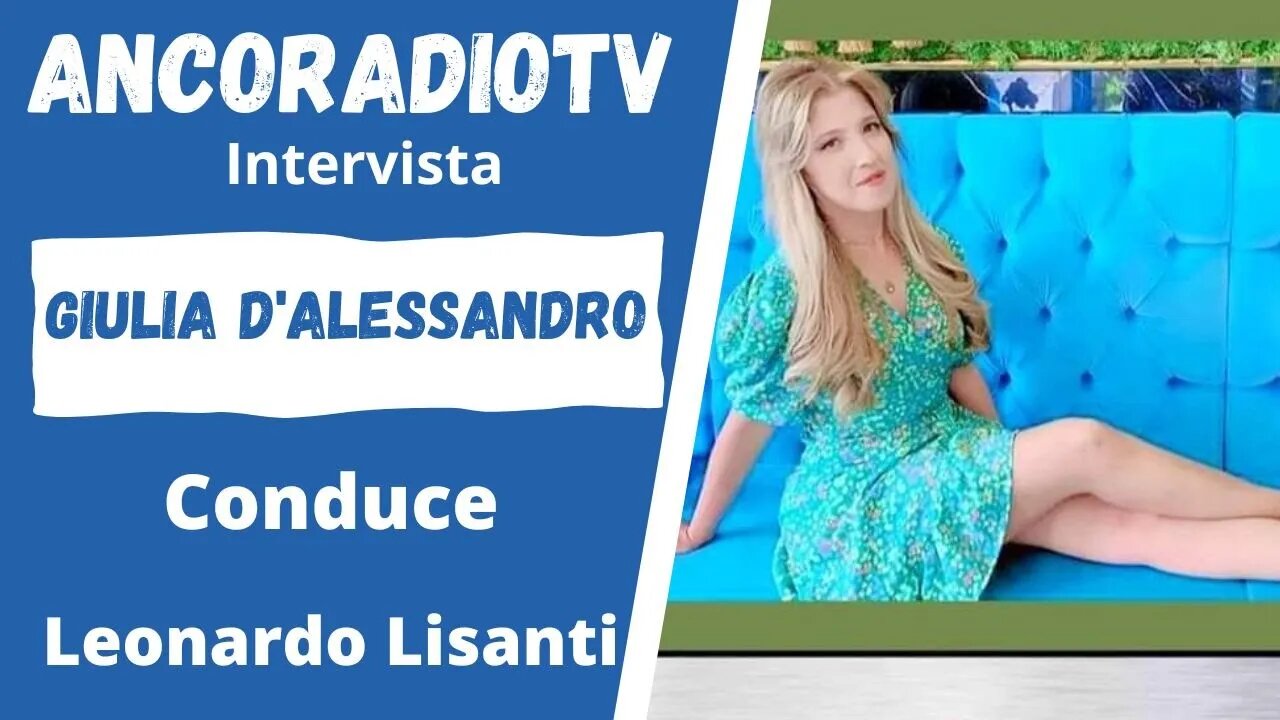 Intervista e dialoghi con la cantautrice Giulia D'Alessandro che ci presenta il singolo GHIACCIO