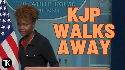 Karine Jean-Pierre WALKS AWAY When Pressed on Biden’s Reaction to the Durham Report