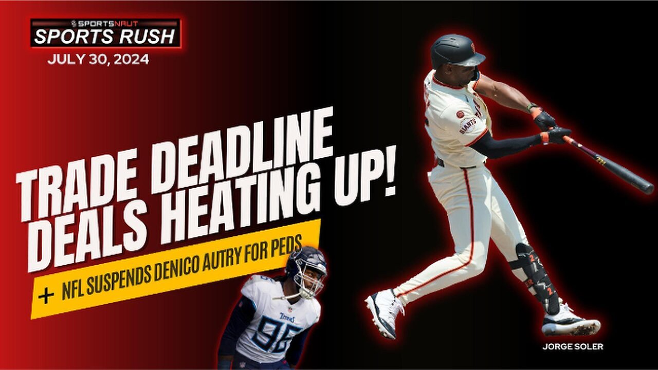 BREAKING: Soler's Braves Comeback + NFL Star Suspended