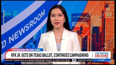 RFK MAKES THE BALLOT IN TEXAS