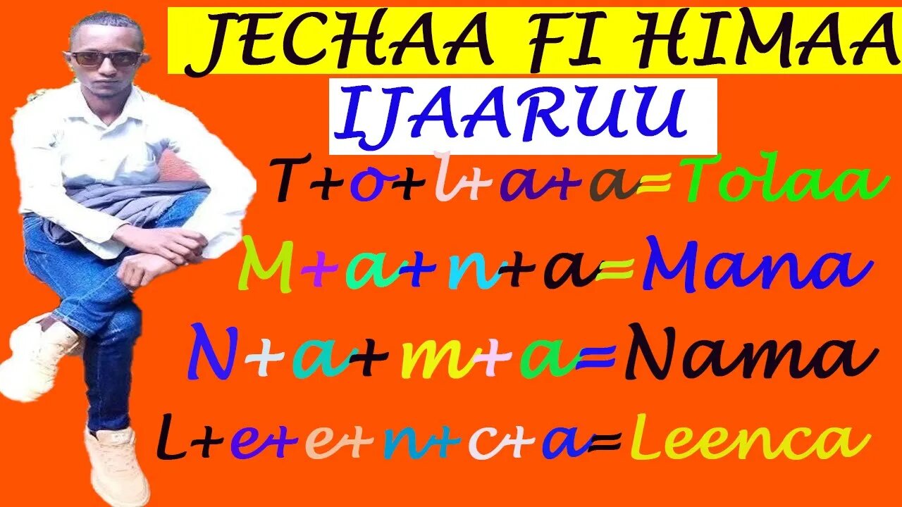 Himaafi jecha ijaaruu .