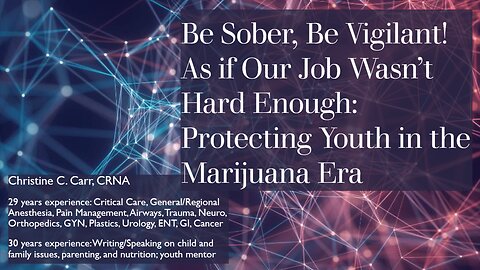 Skyfall 2024: Be Sober & Vigilant by Christine Carr