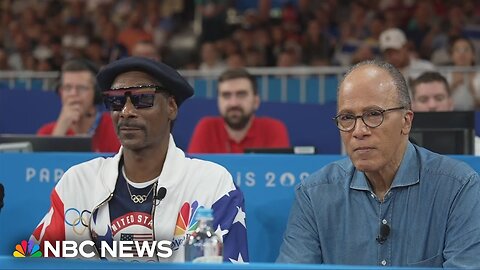 Snoop Dogg and Lester Holt one-on-one at Paris Olympics| RN