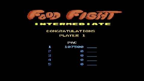 Food Fight (Atari 7800)On Xbox