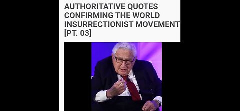 AUTHORATIVE QUOTES CONFIRMING THE WORLD INSURRECTIONIST MOVEMENT PT3