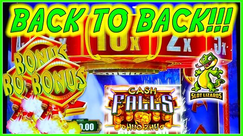 BACK TO BACK BONUS ACTION! Cash Falls Huo Zhu Slot BECOMING A FAVORITE! LIVESTREAM HIGHLIGHT!