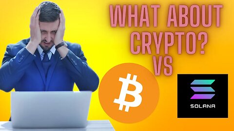 Bitcoin VS Solana crypto 🔥 Bitcoin price Solana price prediction Bitcoin news Btc price solana news