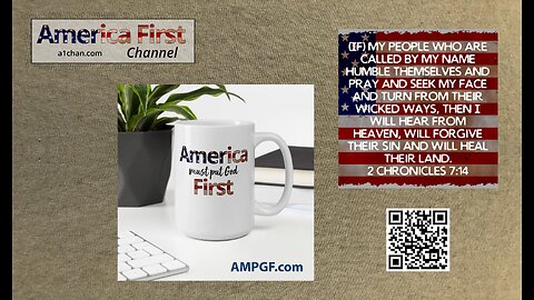 America Must Put God First Coffee Mug Reel