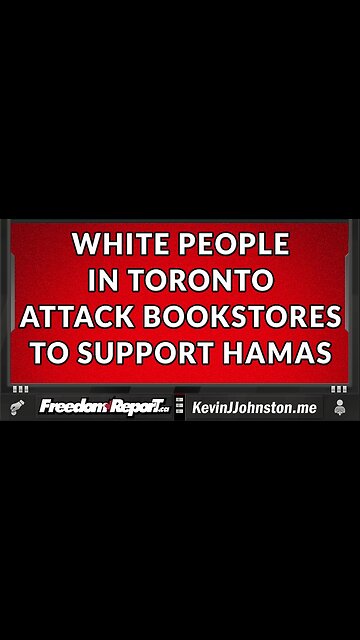 Toronto White People Are Shouting At Indigo Book Store Employees To End Battle In Palestine- WTF??