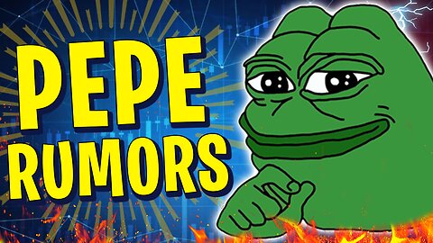 Addressing The Pepe Coin Rumor (Must Watch)