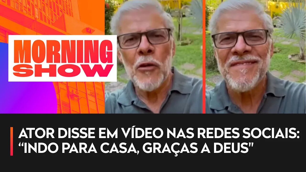 José Mayer recebe alta após 20 dias de internação em hospital no Rio