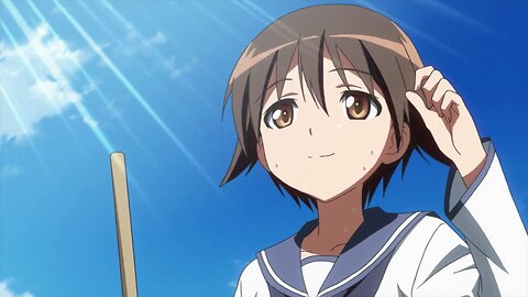 Strike Witches the Movie - Yoshika helping around