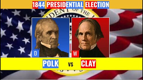 Custom CNN Presidential Election | 1844 James Polk vs Henry Clay