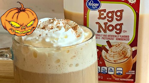 Who want some Eggnog at Halloween
