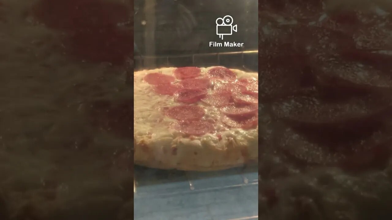 BAKING PIZZA #shorts #food #yummy