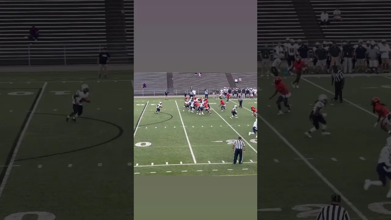 HERITAGE Vs APPOMATTOX QB #5 GRAY PETERSON pass to WR #2 MAX NATTI🔥❗️ #fypシ #highschoolfootball