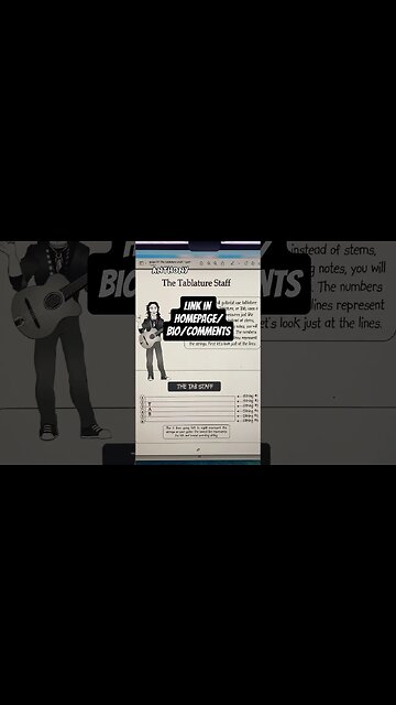 Guitar tabs demystified #shorts