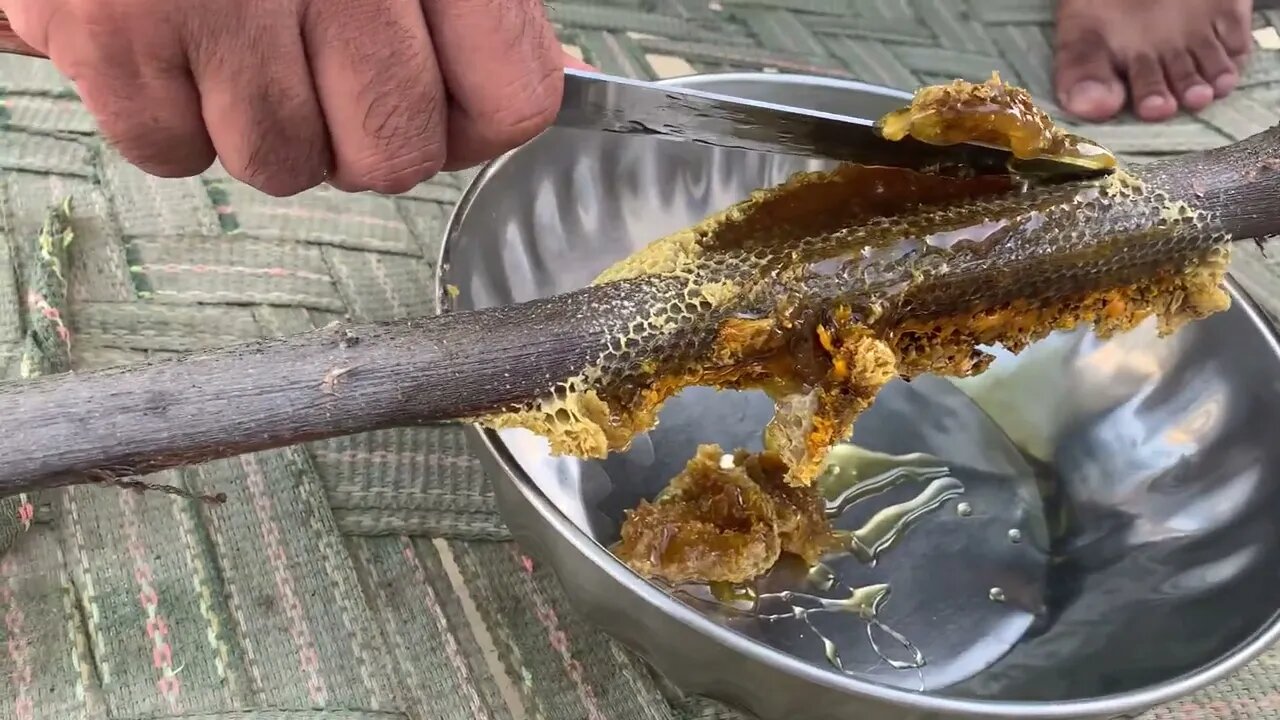 Pure Honey extraction Village Food