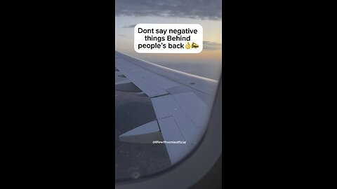 Dont say negative things Behind people's back👌📣