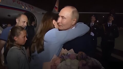 Putin Welcomes Russian Prisoners Swapped with US back Home.