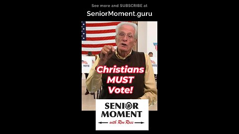 Christians MUST Vote