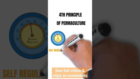 self regulation and accept feedback 4th rule of permaculture #garden #permaculture #organicfarming