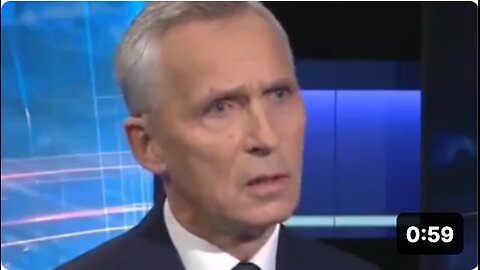 Former NATO boss Stoltenberg is completely destroyed by actual Journalist