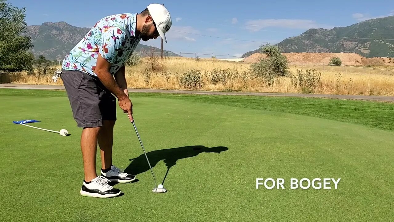 Course Vlog at an Air Force base course. Part 2, back 9. Shot Even on the front. Can I keep it up?