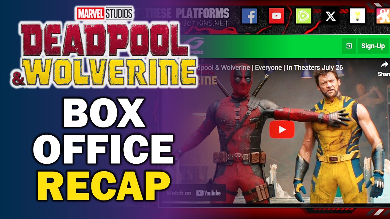 DEADPOOL & WOLVERINE are blowing up the box office with their R-rated superhero teamup. LFG!!!