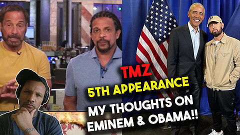 I Was On TMZ Speaking on Eminem Introducing Obama - They Disagreed With My Take But Let Me Explain!