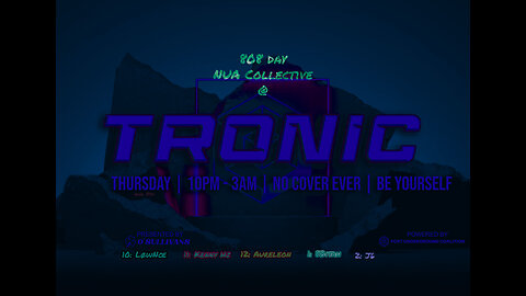 Tronic Thursdays