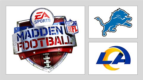 MADDEN 25: RAMS @ LIONS