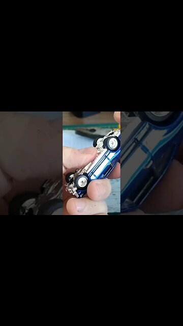 trocando as rodas do Hot wheels opala super thunt #hotwheels #miniaturas