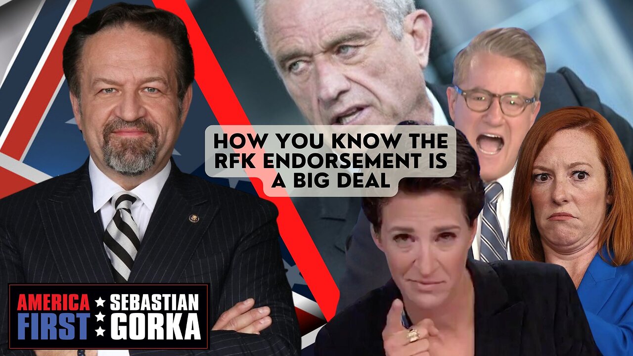 How you know the RFK endorsement is a big deal. Sebastian Gorka on AMERICA First