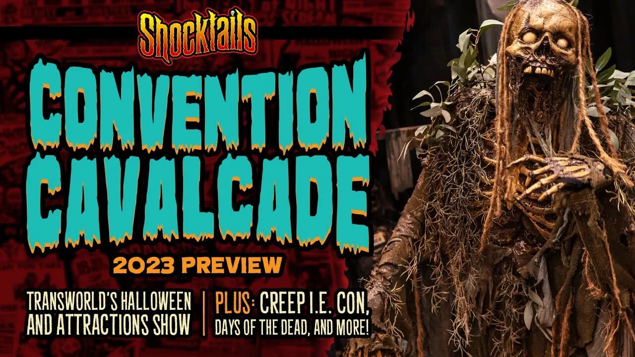 Horror Haunt & Halloween Convention Preview Jan - Feb '23 Transworld Creepie Con Days of the Dead
