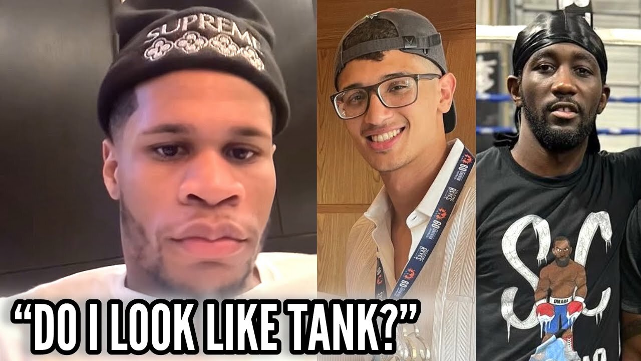 “TELL ME I LOOK LIKE TANK” DEVIN HANEY IMPERSONATES GERVONTA DAVIS • TERENCE CRAWFORD COMEBACK READY