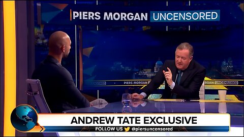 "To much masculinity" Andrew Tate & Piers Morgan 🤔 #AndrewTate #PiersMorgan #PiersMorganUncensored