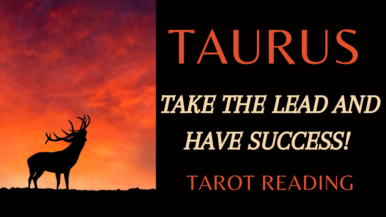 TAURUS ~ TAKE THE LEAD AND HAVE SUCCESS ~ #TAROT #READING