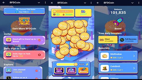 BFDcoin | Swipe To Earn | The Next Yescoin | New Crypto Airdrop on Telegram