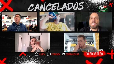 Os Cancelados 14/02/23 - Brasileirão 2023 com apenas um rebaixado? Spimpolo comenta