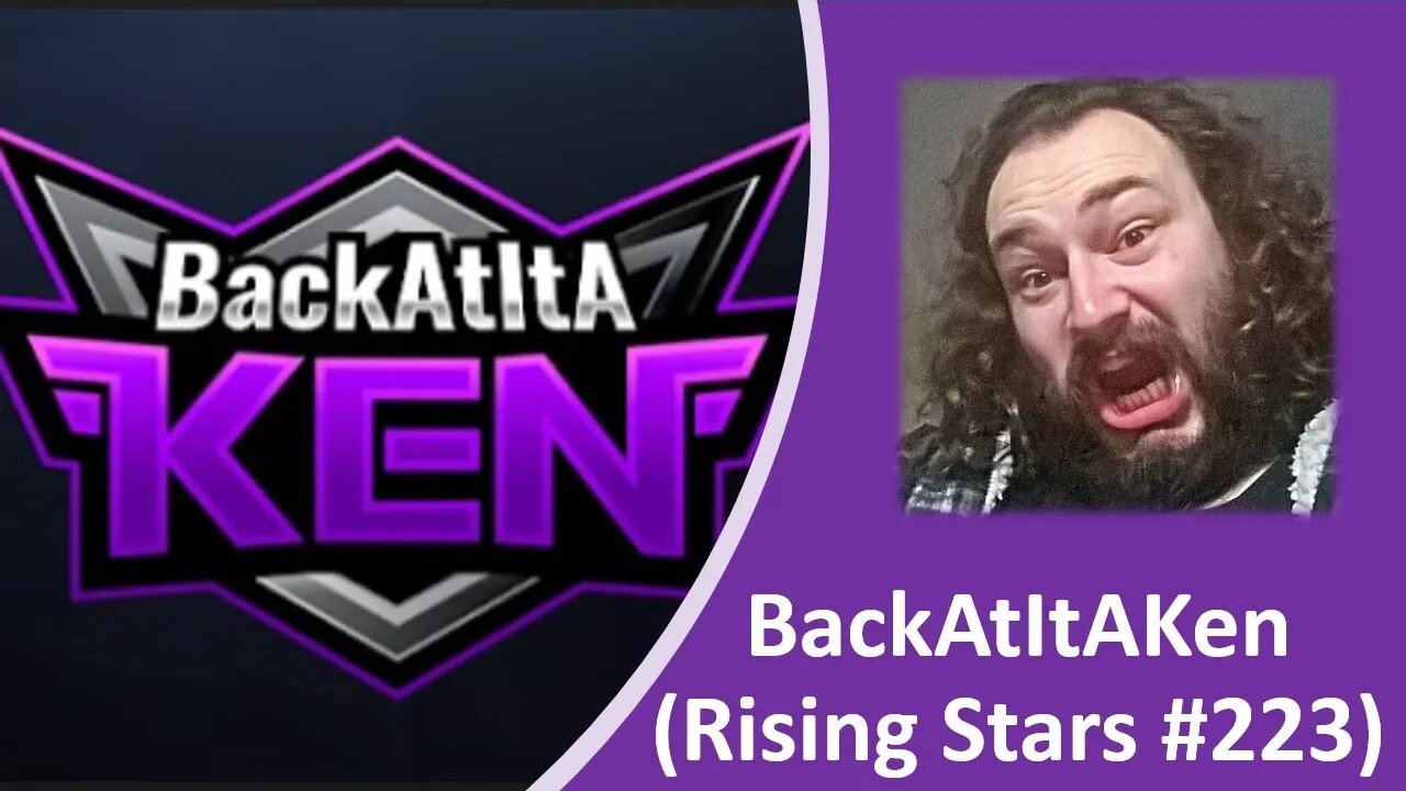 BackAtItAKen (Rising Stars #223) [With Bloopers & Laughing at the End]