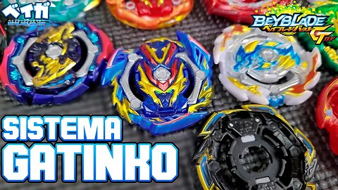 Os sistemas de BEYBLADE BURST - Parte 5 - GATINKO (GT) LAYER