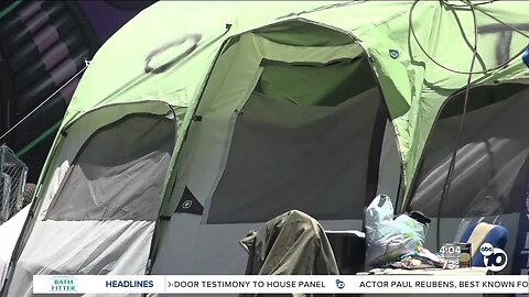 Large homeless encampment on Commercial St. and 14th cleared