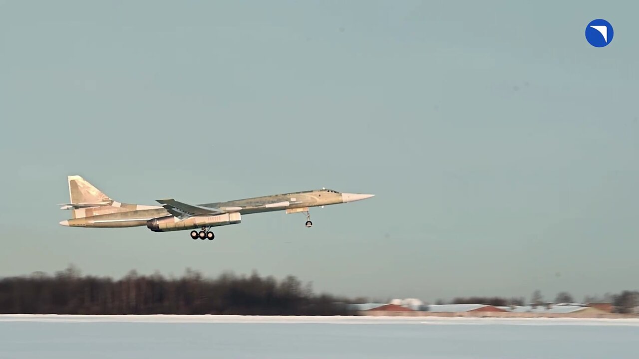 Tupolev Tu-160M supersonic strategic bomber developed by PJSC Tupolev made its first flight