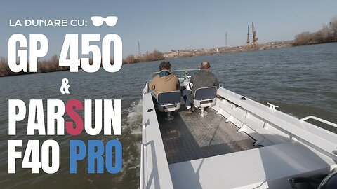 Barca din aluminiu GP450 & Parsun F40 PRO (60cp)