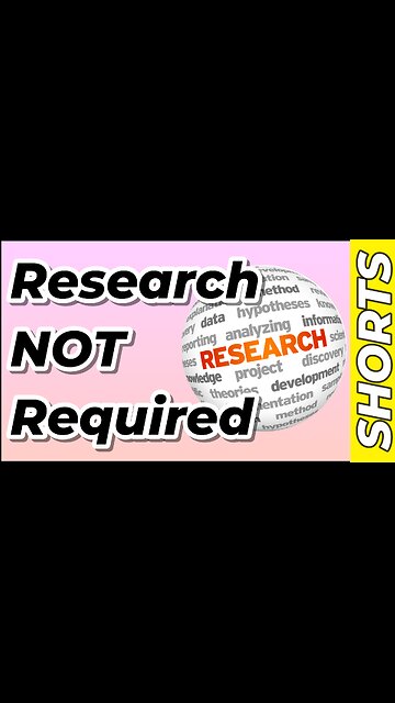 Research Not Required