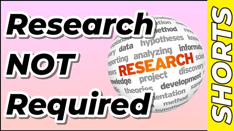 Research Not Required